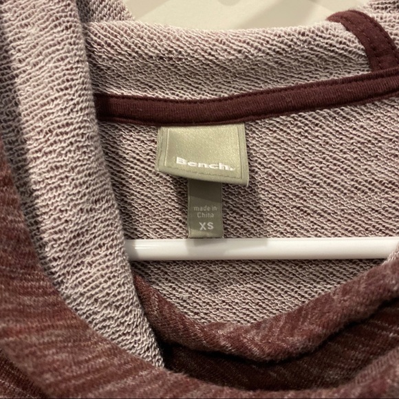 2/$25 Bench Maroon Hoodie with Thumb Holes Size XS - Picture 4 of 4